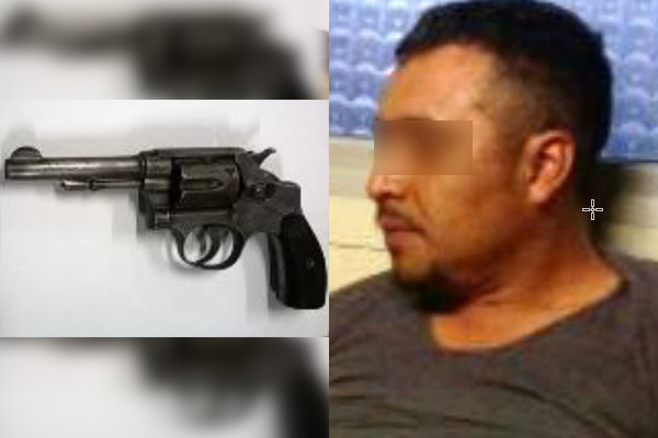 Lo sorprendieron con un arma de fuego sin licencia