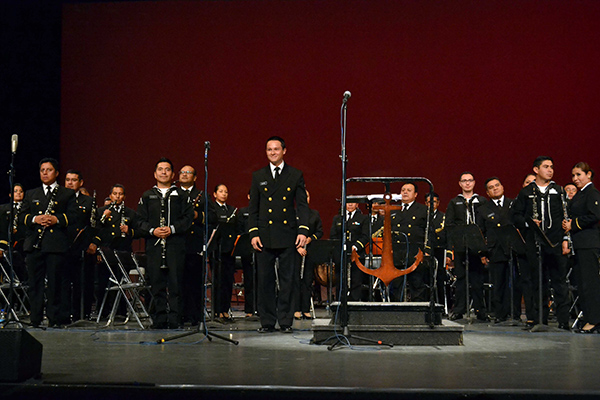 Concierto inaugural de la FENALI a cargo de la sinfónica de la Secretaría de Marina