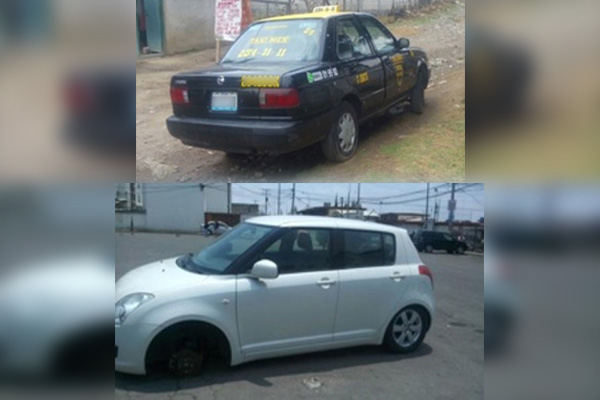 SSP recuperó dos vehículos con reporte de robo