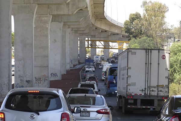 Varios accidentes desquiciaron el tráfico en la capital