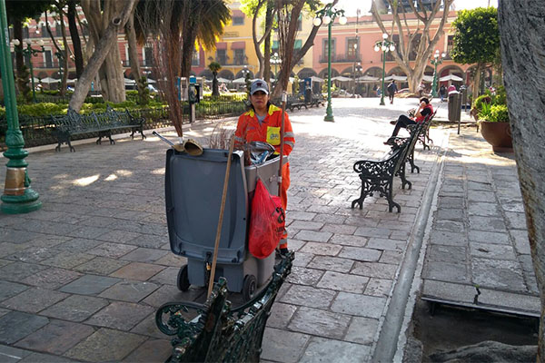 El servicio de limpia funciona con normalidad