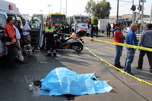 Muere embestida por autobús de la maligna ruta “Los Morados”