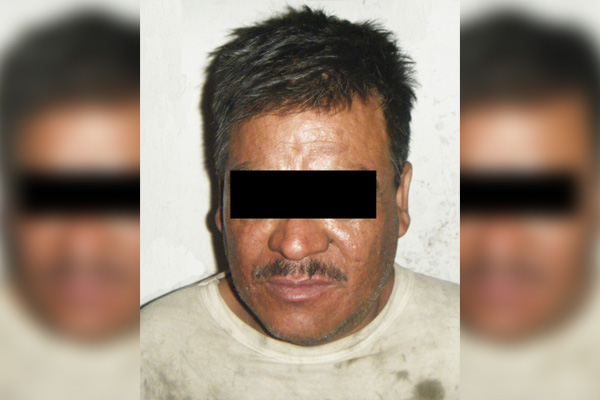 Detiene SSPTM a desquiciado sujeto que golpeaba a su esposa e hija