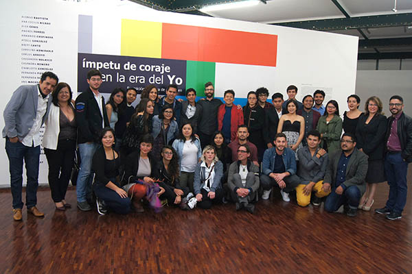 Alumnos BUAP participan en exposición colectiva “Ímpetu de coraje en la era del Yo”
