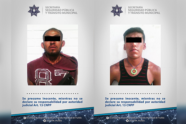 Detiene SSPTM A dos hombres por robo a interior de vehículo