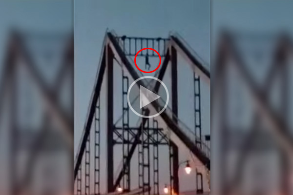 Joven “acróbata” muere tras caer de lo más alto de un puente