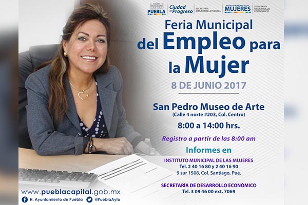 Feria del Empleo para la Mujer ofertará más de 1,500 trabajos formales