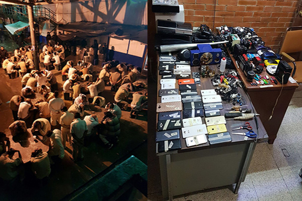 Desde armas hasta drogas hallaron en cateo del Cereso