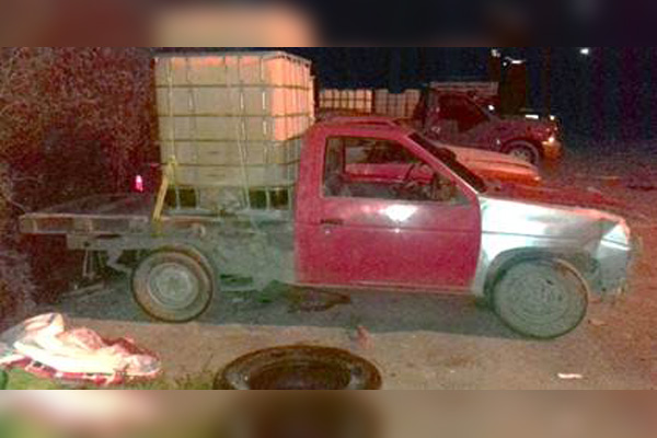 Policías Estatal y Militar recuperaron 6,350 litros de combustible robado
