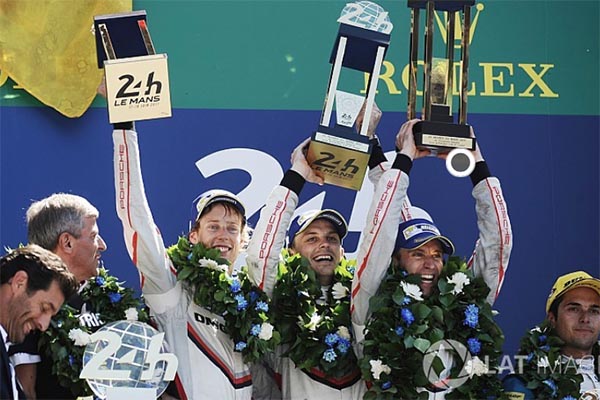 Equipo Porsche consigue su victoria número 19 en las 24 Horas de Le Mans