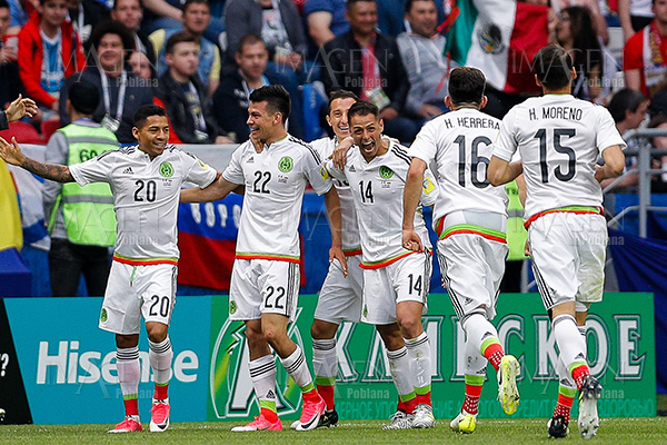 México enfrentará a Alemania en semifinales de Copa Confederaciones