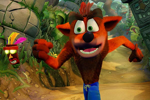 Play Station revive saga de videojuegos de Crash Bandicoot