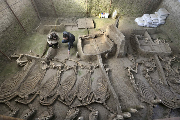 Desenterradas más de 200 tumbas de hace 3,000 años en China