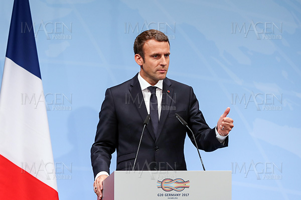 Macron anuncia cumbre del clima en diciembre en Francia