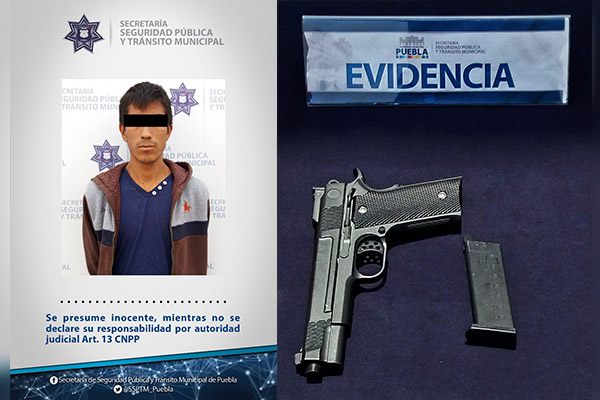 Detienen en Operativo Pasajero Seguro a sujeto por portación de instrumento prohibido