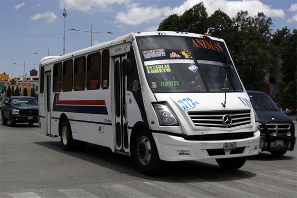 Otra vez un autobús de la 72 fue abordado por runfla de asaltantes