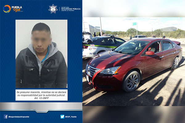 Aseguran a dos hombres en posesión de vehículos robados