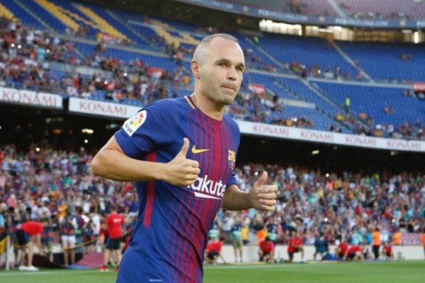 Andrés Iniesta no jugará la vuelta de la Supercopa española contra Real Madrid