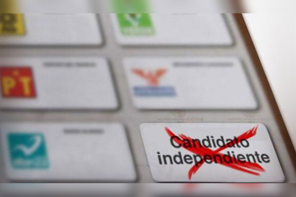 Desde octubre, aspirantes a independiente podrán buscar apoyo ciudadano