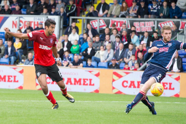 Gol de Eduardo Herrera está nominado al mejor del mes en Rangers