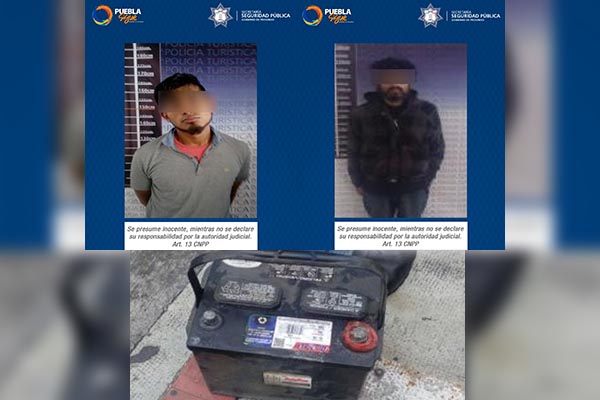 SSP aseguró a tres “caballeros” dedicados al asalto