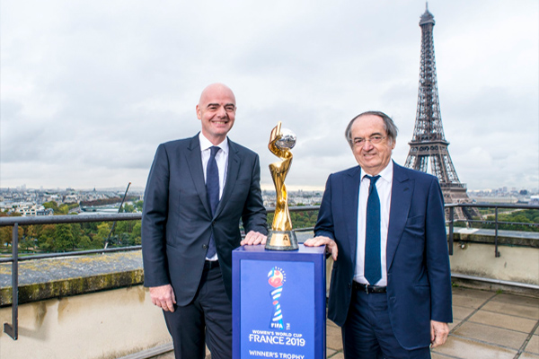 Presenta FIFA Emblema y Lema de Mundial Femenil Francia 2019