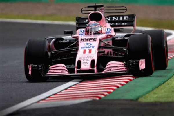 Sergio Pérez sale séptimo para Gran Premio de Japón