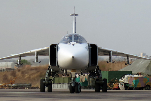 Avión de combate ruso se estrella en Siria matando a todos a bordo