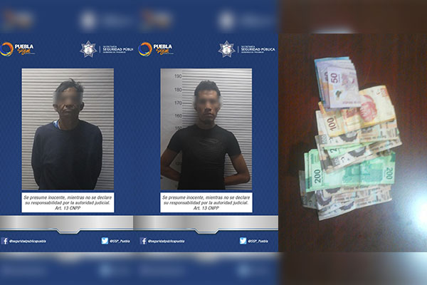 Capturan a dos sujetos por robo a camión repartidor