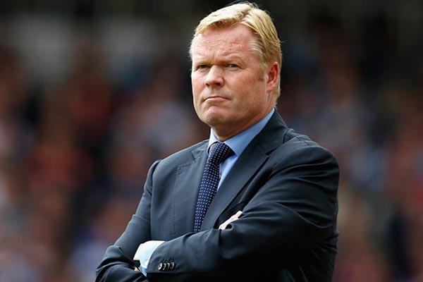 Club Everton despide al técnico holandés Ronald Koeman