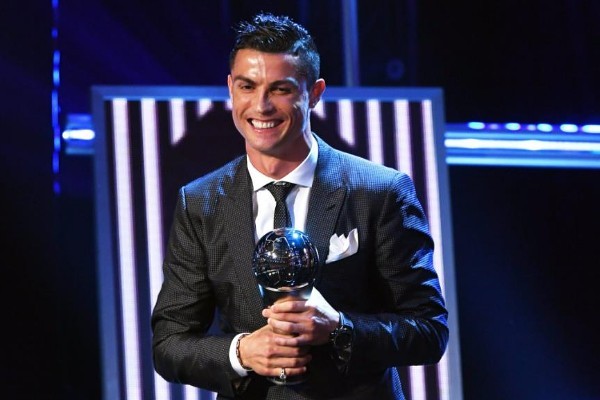 Por segunda ocasión, Cristiano Ronaldo gana el premio “The Best”