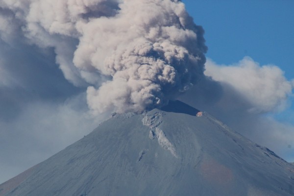 Popocatépetl presenta la actividad más grande registrada desde 2013