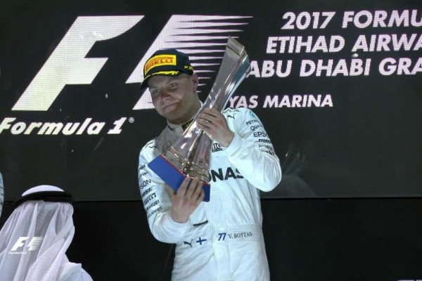 Bottas se queda con la victoria en Abu Dhabi, última carrera del año