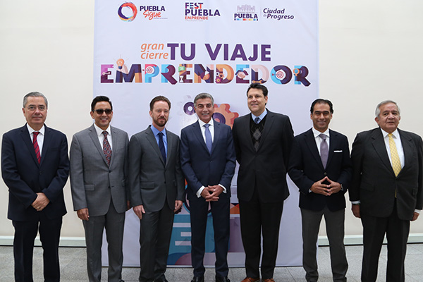 Tony Gali y Alejandro Delgado clausuran el Fest Puebla Emprende