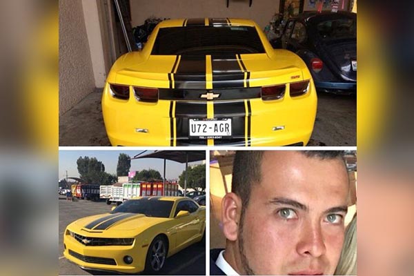 Apareció el Camaro, pero del conductor aún nada