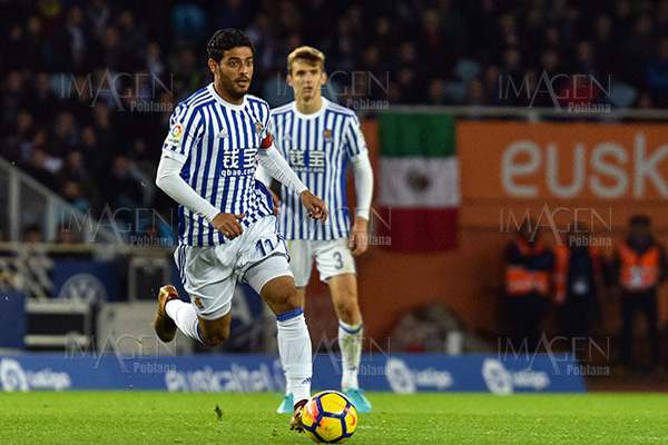 Carlos Vela será titular en partido de vuelta de la Copa del Rey