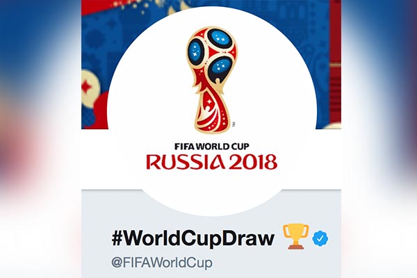 Twitter lanza nuevo emoji para sorteo de la Copa del Mundo Rusia 2018