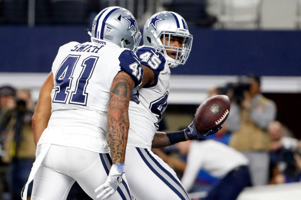 Vaqueros apalea 38-14 a Pieles Rojas en inicio Semana 13 de NFL