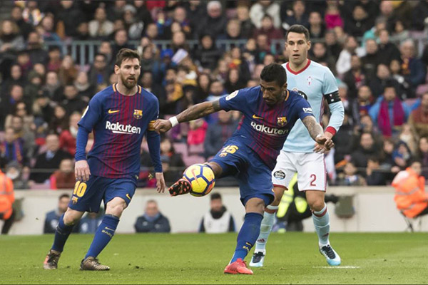 Con un 2-2, Barcelona apenas empata ante el Celta de Vigo