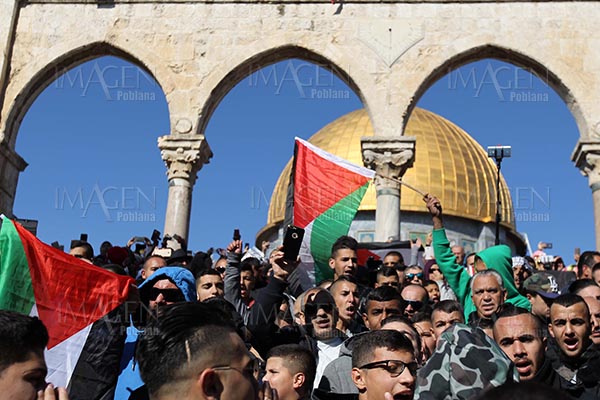 Participan 4,500 palestinos en disturbios contra Israel en Gaza