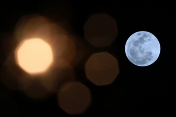 Superluna llena en primera noche de 2018