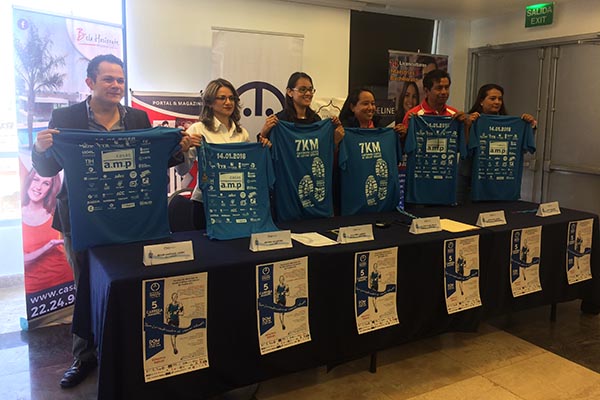 Presentan medalla de 5ta Carrera AMANC