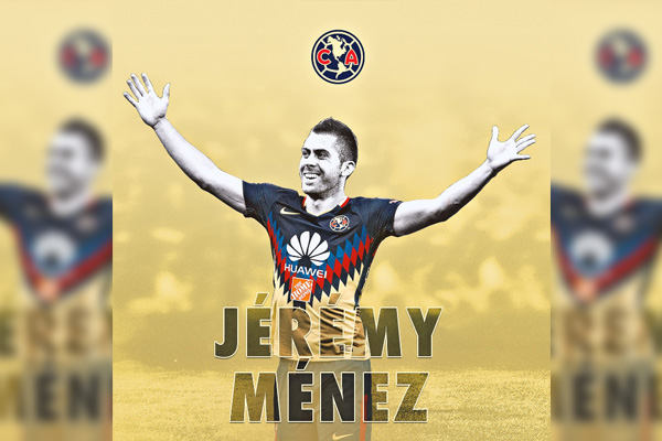 Jerémy Ménez es nuevo refuerzo del América