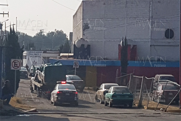 Enfrentamiento entre huachicoleros y policías en Texmelucan
