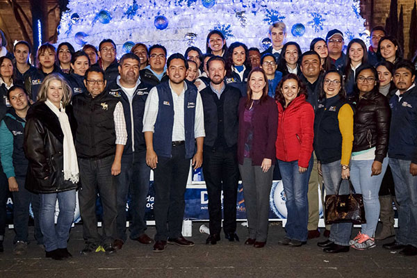 Concluyen las actividades navideñas con la tradicional Rosca de Reyes