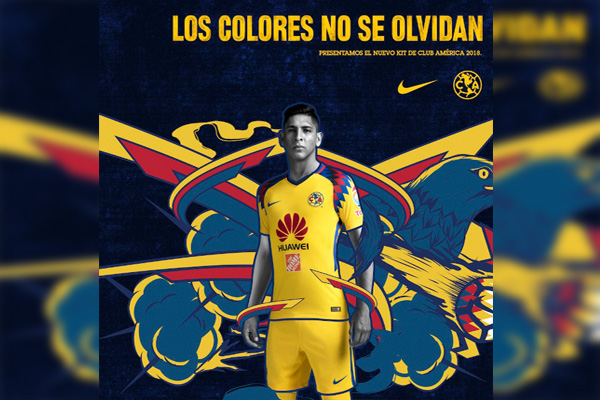 América presenta tercer uniforme para el Clausura 2018