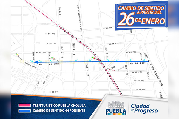 Ayuntamiento y Gobierno del Estado mejoran movilidad en la 44 poniente y la 11 norte
