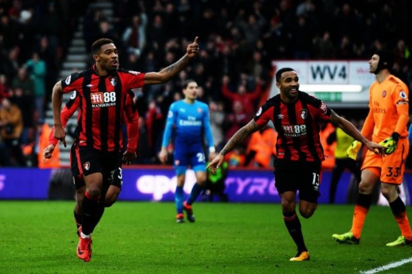Arsenal cae 1-2 con Bournemouth, equipo que pelea el descenso