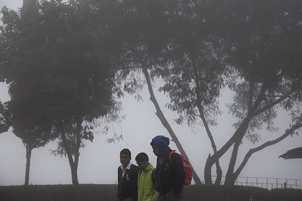 Frente frío 23 ocasiona descenso de temperatura en la Sierra de Puebla