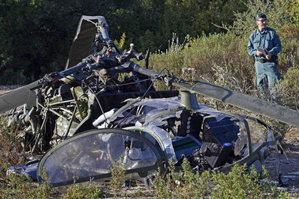 Avioneta y helicóptero chocan en el aire en Alemania